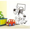 Basketball Robot Wall Decal